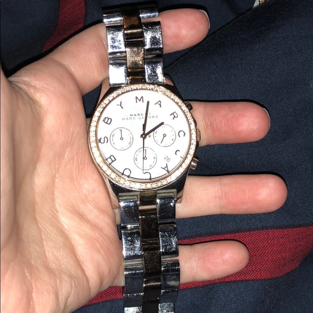 Marc Jacobs good condition two toned watch
